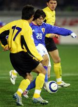 球场上的玉田圭司