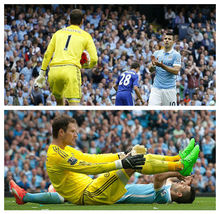 阿奎罗为贝戈维奇鼓掌